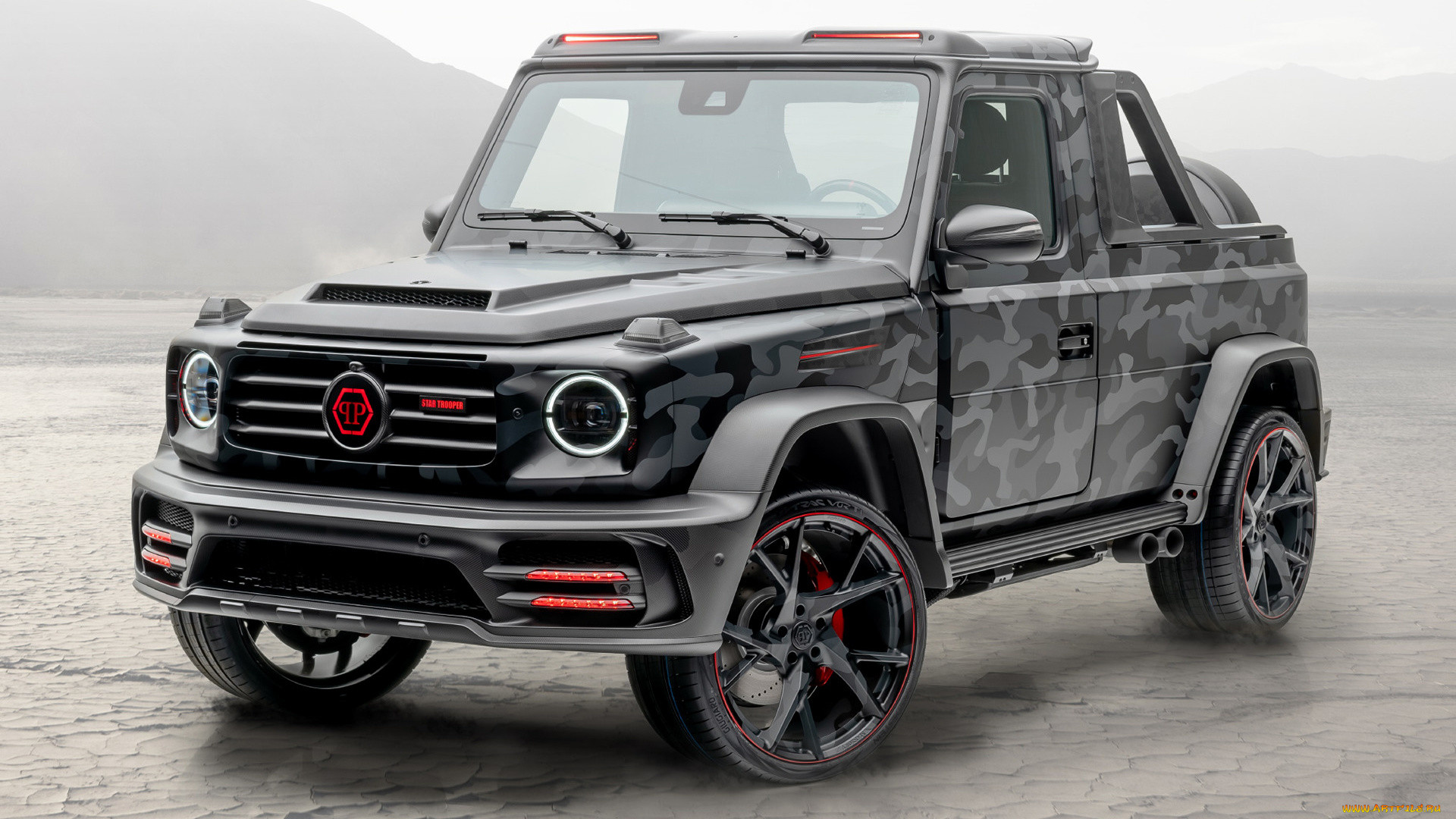 mercedes benz g63 2020, , mercedes-benz, mercedes, benz, g63, 2020, mansory, star, trooper, pickup, , , , 